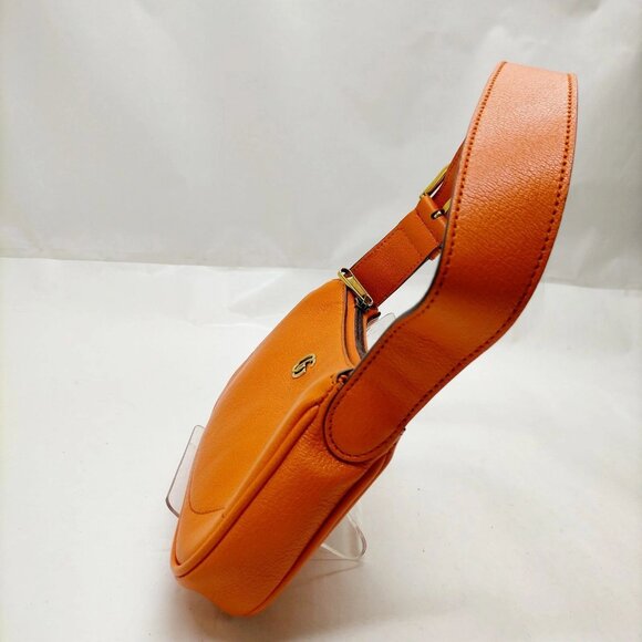 Gucci Hand Bag Orange Leather mon-1022-090925 - Picture 3 of 16